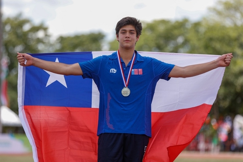 Linarense sumó primera medalla para el Maule en el Sudamericano Escolar