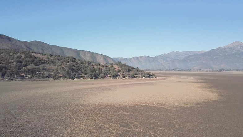 Laguna del Aculeo se secó por obra del hombre y no por la sequía, según estudio