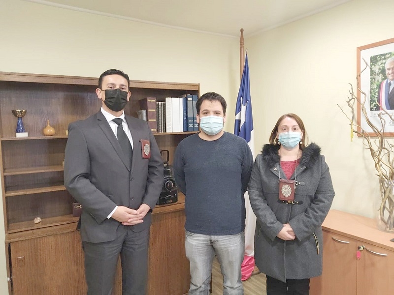 PDI Linares realiza reunión de coordinación con el Registro Civil e Identificación de Linares 