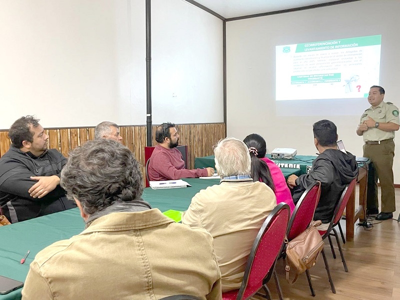 Carabineros de Linares lideró Mesa de Trabajo de Seguridad