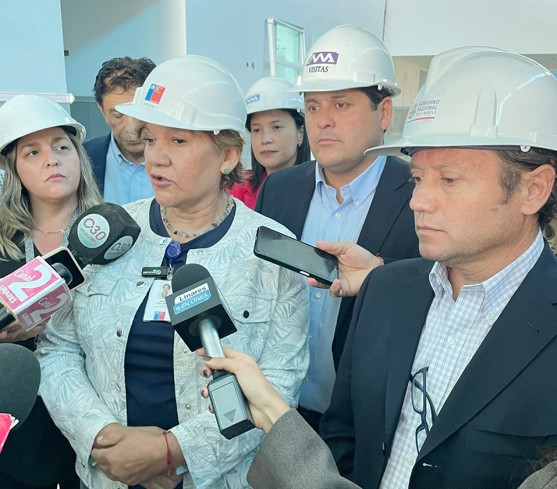 Dos empresas internacionales interesadas en dar continuidad a la construcción del Hospital de Linares