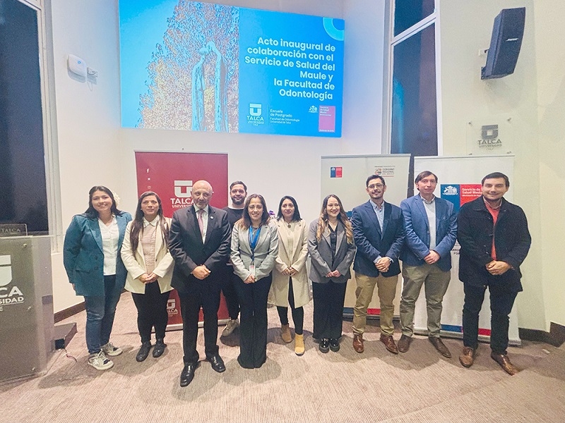 UTalca y Servicio de Salud del Maule fortalecen alianza para formar especialistas odontológicos 