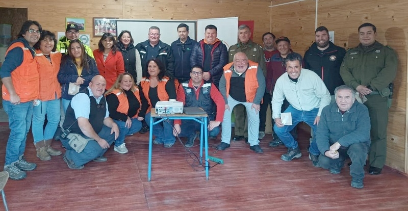 Finalizó temporada de Red de Prevención Comunitaria en Cajón Ancoa