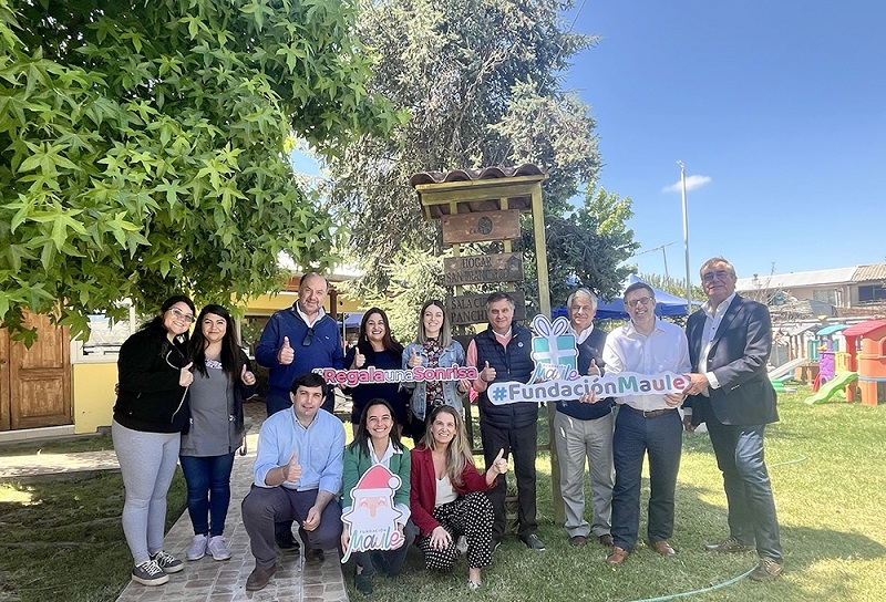 Fundación Maule impulsa campaña para llevar alegría y esperanza a niños y niñas de residencias del Maule