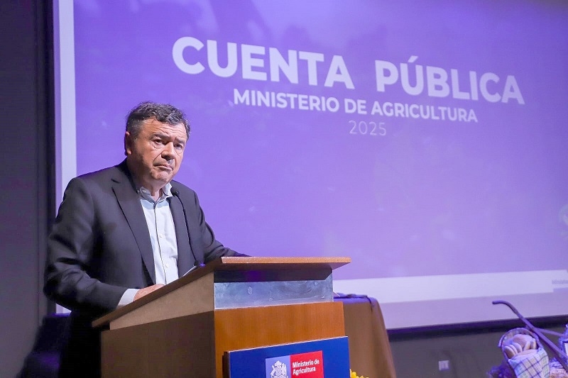 Ministerio de Agricultura rinde cuenta pública 2024-2025 con foco en seguridad alimentaria, riego y aumento de exportaciones