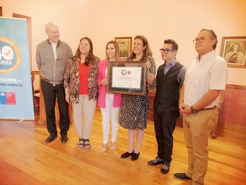  Fundación Cáritas de Linares recibió Sello 40 horas