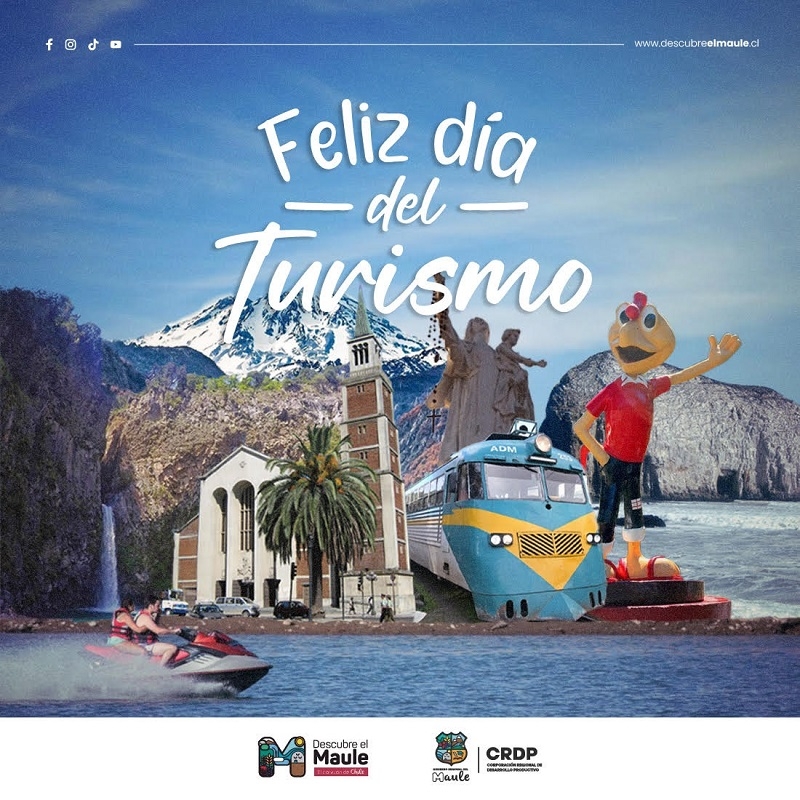 Cristina Bravo Presidenta CRDP y Gobernadora Regional invita a Descubrir el Maule el Corazón de Chile en el Día Internacional del Turismo
