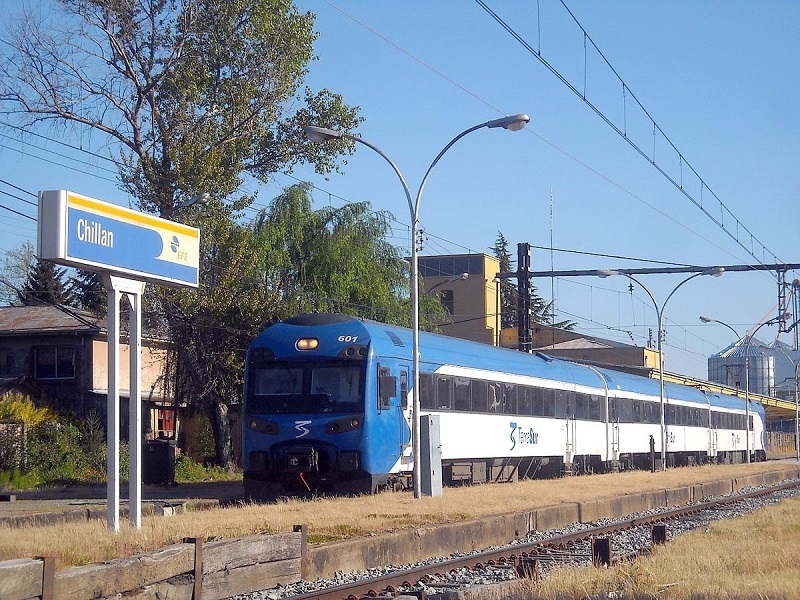 Este jueves 7 de septiembre comienza a operar el servicio de Trenes Parral-Chillán