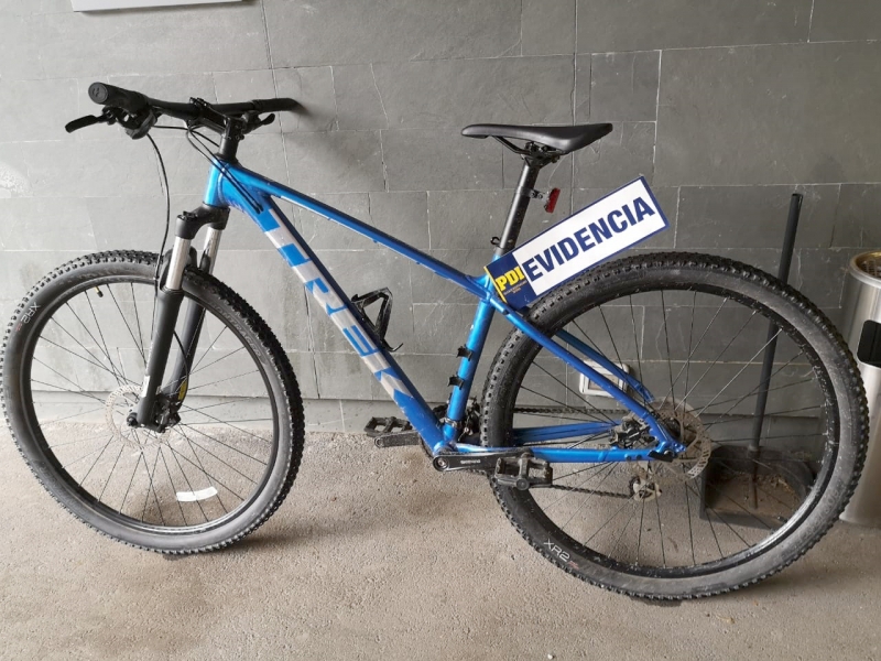 Prisión preventiva para sujeto detenido por la PDI tras efectuar robos de bicicletas en San Javier