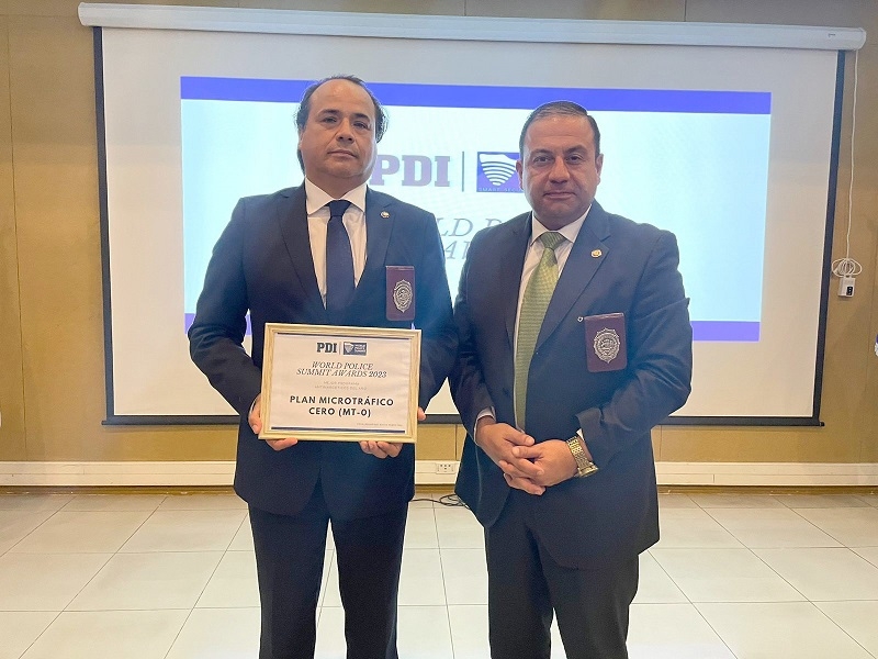 Reconocen al Plan MT-0 de la PDI Maule recientemente galardonado en Dubái