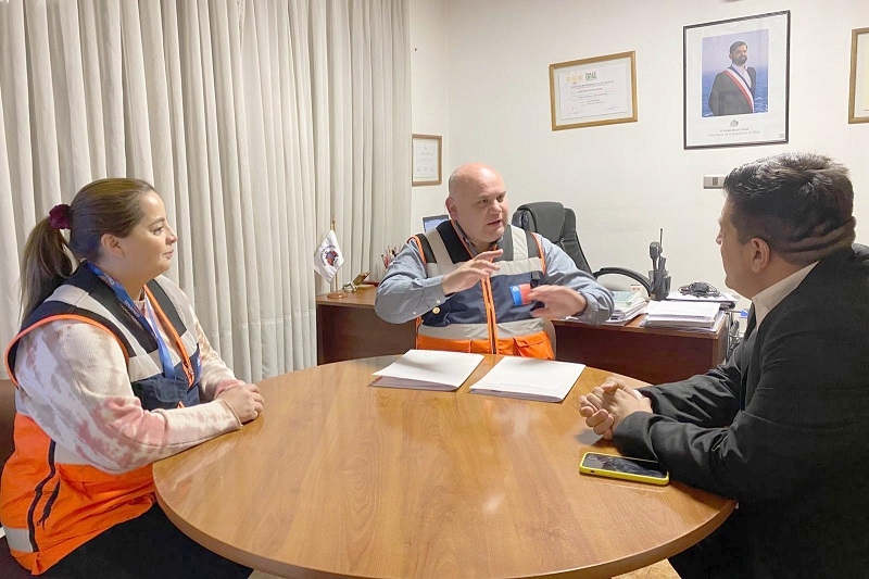 Delegado Aqueveque: “Estamos preparados para posibles emergencias que pueda originar el evento meteorológico en la región”