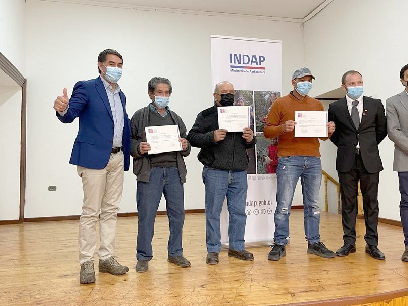 INDAP Maule inició entrega de apoyos de emergencia por sequía a pequeños productores de Romeral