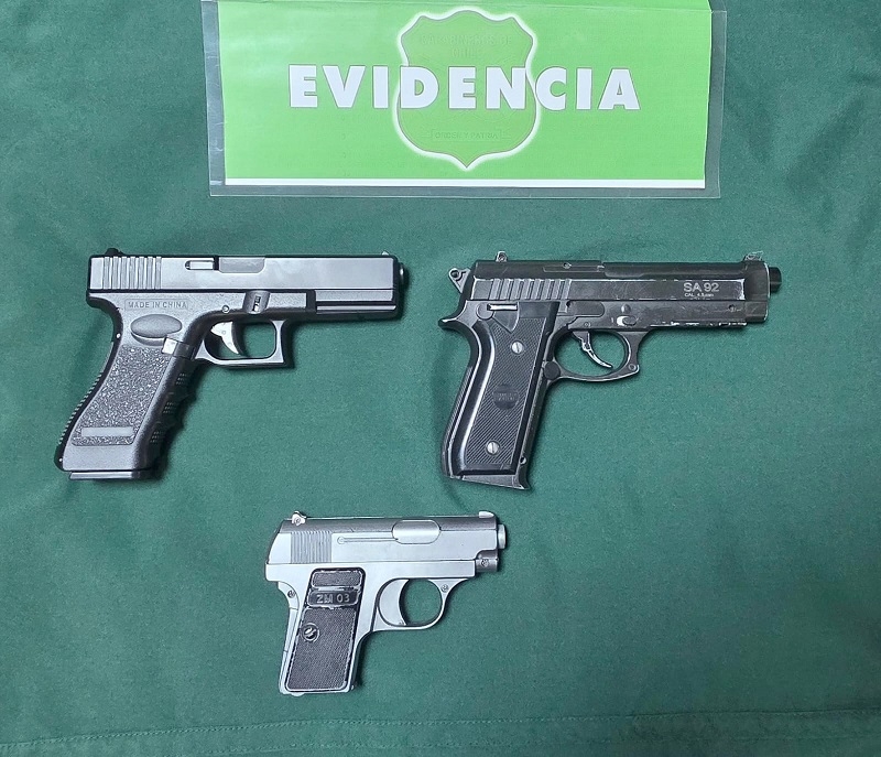 Parral: Carabineros detuvo a tres menores de edad por el delito de robo con violencia de un vehículo