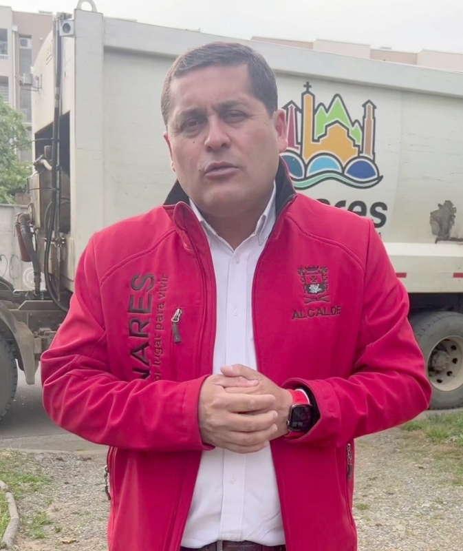 Alcalde de Linares anunció contratación de dos  nuevos camiones más para mejorar la recolección de basura