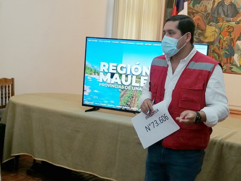 Alcalde pide reunir 15 mil firmas electrónicas para apoyar la iniciativa popular creación de la Región del Maule Sur