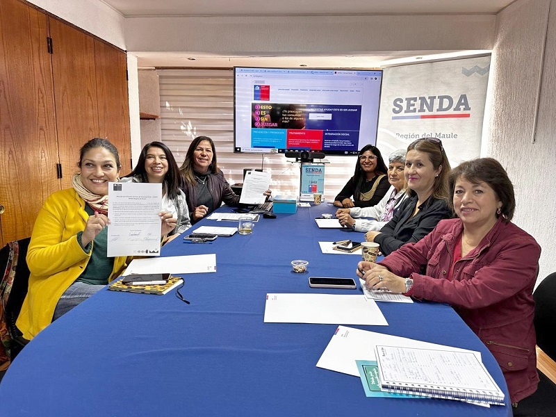 SENDA Maule cuenta con nuevo COSOC que apoyará construcción y evaluación de sus políticas preventivas