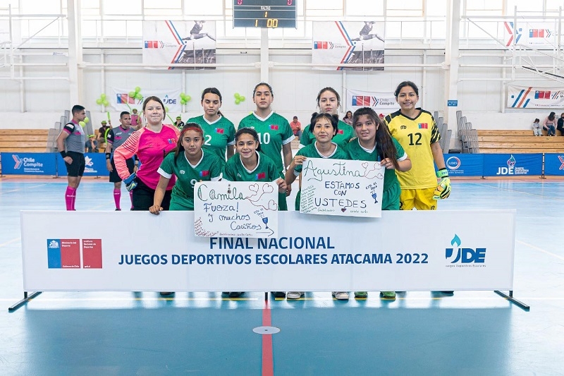 Maulinas son campeonas nacionales de los Juegos Deportivos Escolares en futsal 
