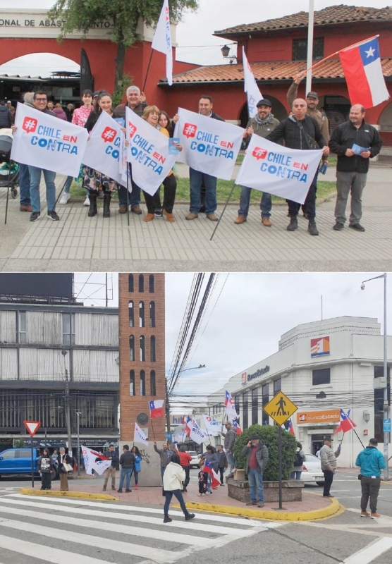 Inician campaña regional por la opción En Contra 