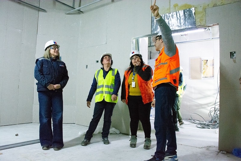 Autoridades confirman 85% de avance en la construcción del nuevo Hospital de Parral