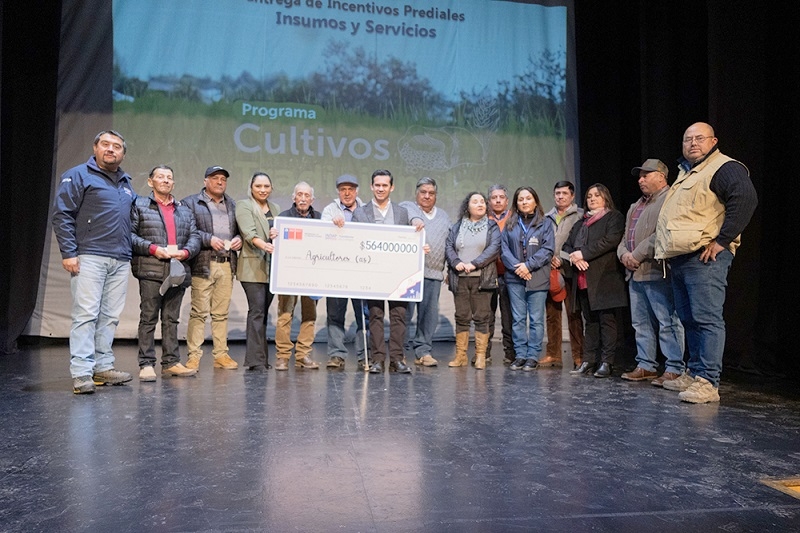 INDAP entregó $564 millones a productores arroceros de Parral y Retiro a través del programa de cultivos tradicionales