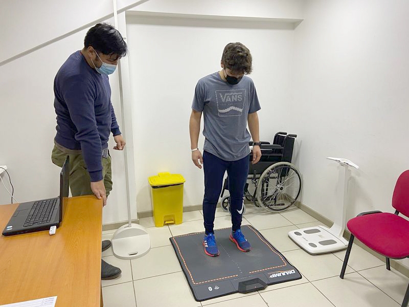 Atletas de Cauquenes se sometieron a evaluaciones de composición corporal