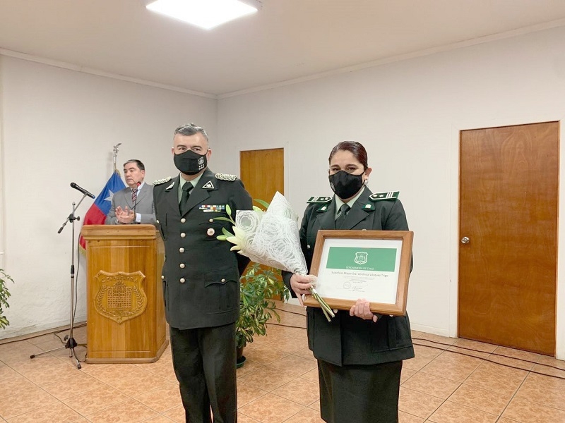En la región del Maule, Gendarmería conmemoró el Día del Suboficial Mayor