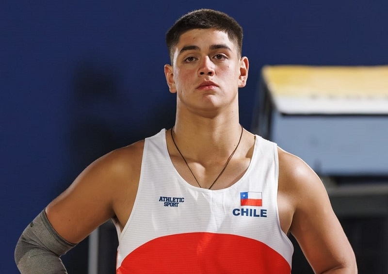 Lanzador de bala linarense de Promesas Chile con la mente puesta en el podio Iberoamericano