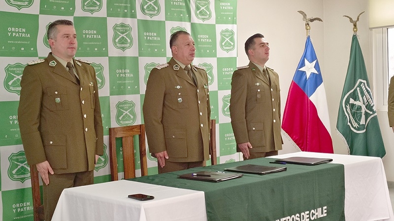 Parral: asumió nuevo Comisario de Carabineros