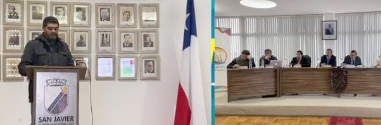 Dirección de Vialidad del MOP se reunió con Concejo Municipal de San Javier