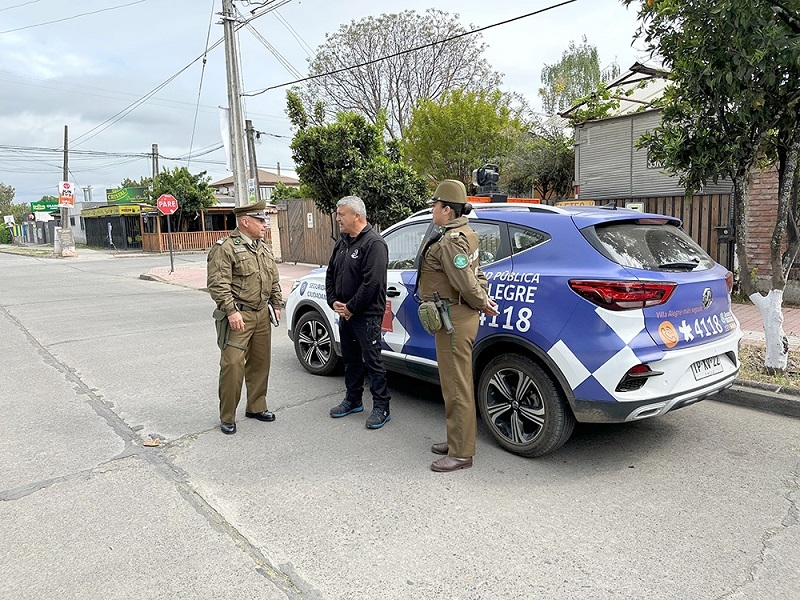  Destacan labor de patrullas mixtas en las provincias de Linares y Cauquenes