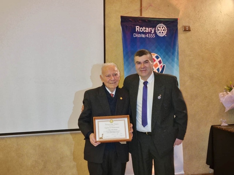 Alfonso Astete Bascuñán,  50 años de compromiso en Rotary Linares