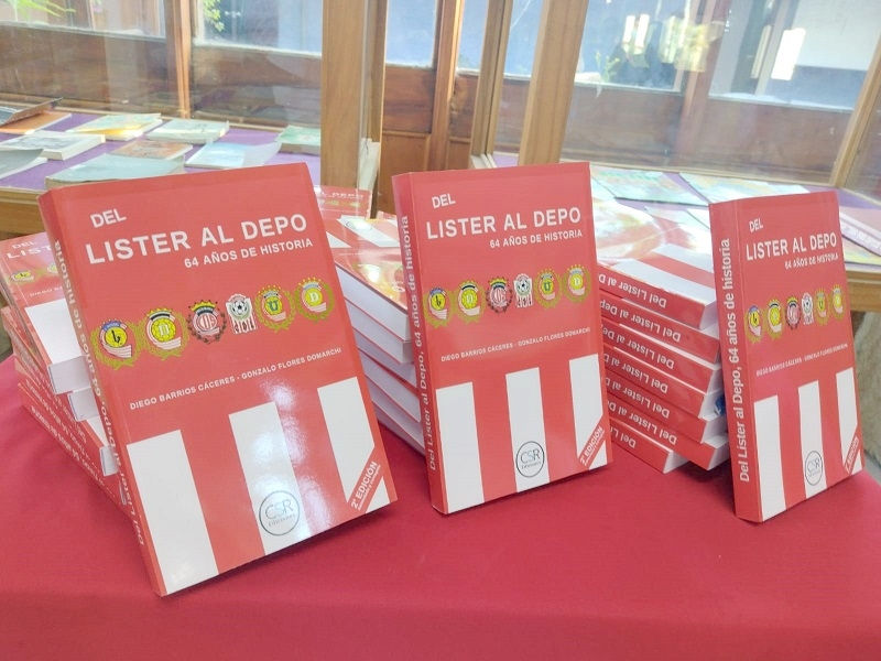 Con exposición de camisetas fue lanzada segunda edición del libro “Del Lister Al Depo”, 64 años de historia 