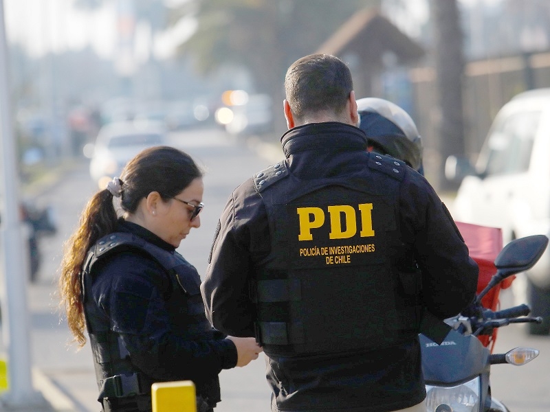 PDI Maule realizó fiscalización masiva por ley de extranjería en Curicó 