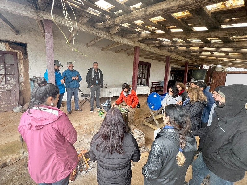En la Región del Maule: Parte ciclo de capacitaciones en medios de vida sostenible