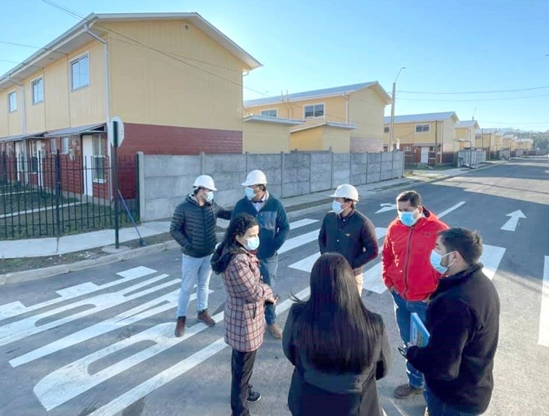 Inspeccionan nuevo conjunto habitacional Don Carlos en sector Nuevo Amanecer de Linares