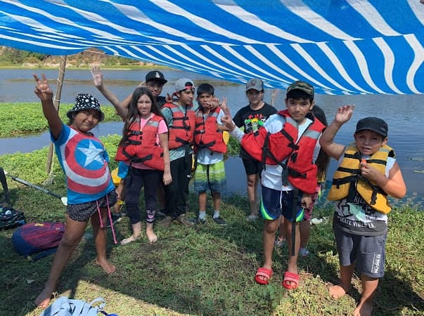 Comida saludable, cine y canotaje, algunas de las actividades para niños en Villa Alegre
