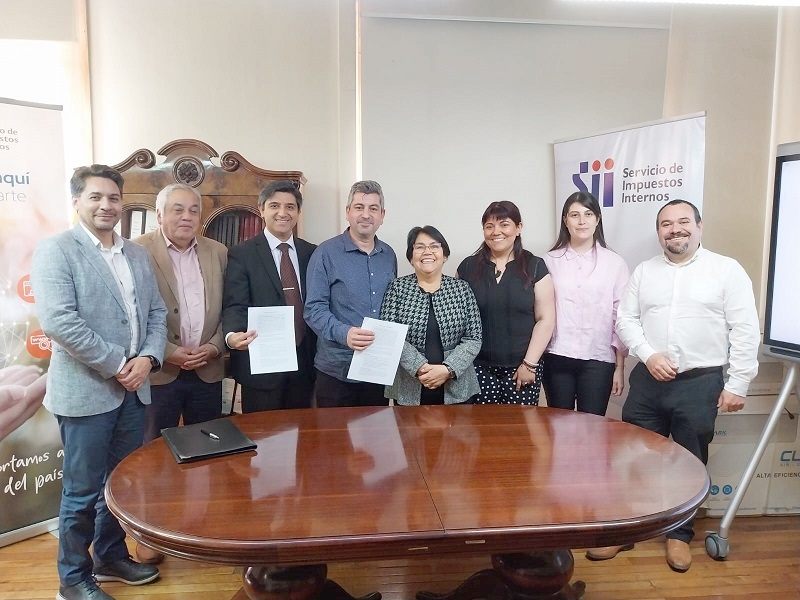 Cámara de Comercio de Linares firmó Acuerdo de Colaboración Tributaria con el SII 