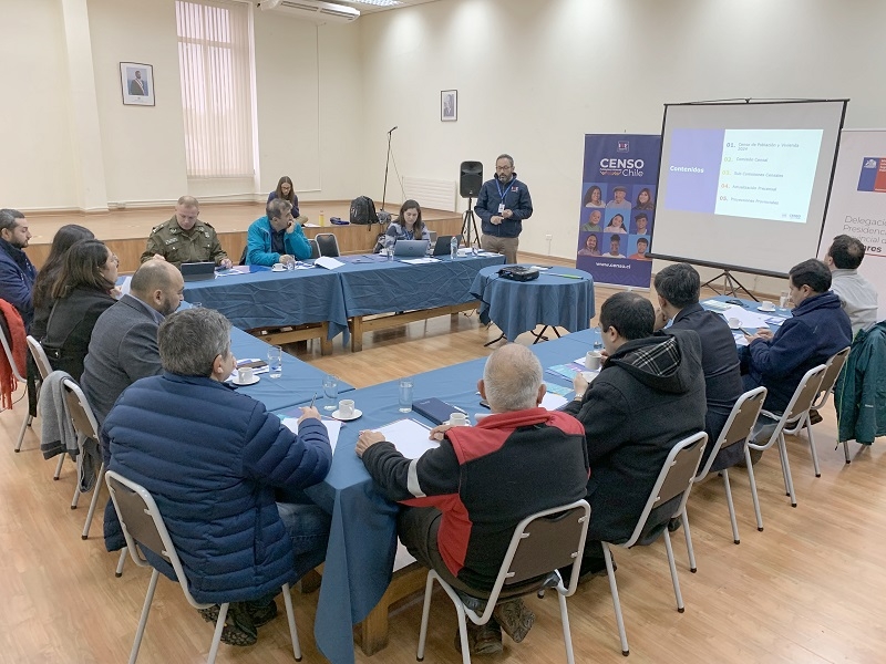 INE y delegación provincial de Linares realizaron la conformación de la Comisión Censal Provincial