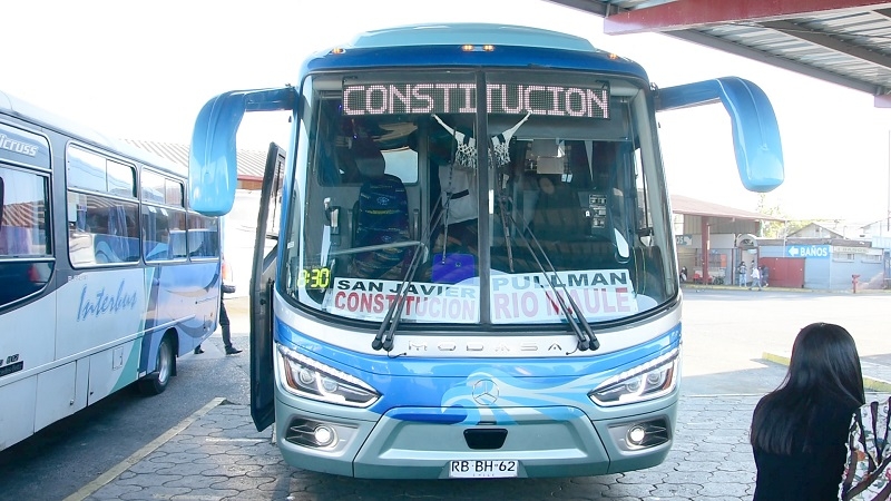 Nueva empresa con recorrido Talca-Constitución se incorporó al Terminal Rodoviario de la capital regional