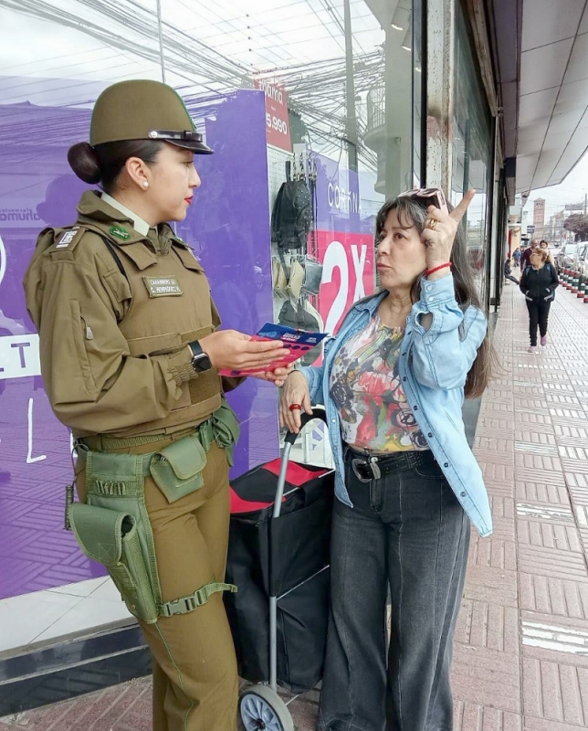 Linares: Carabineros reitera a la comunidad denunciar los delitos
