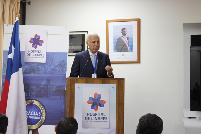 Jaime Bertolotto Honorato asumió la dirección del Hospital de Linares