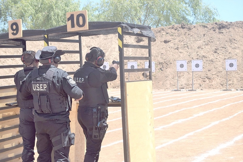 Región: Gendarmería inaugura su nuevo centro de entrenamiento para prácticas de tiro