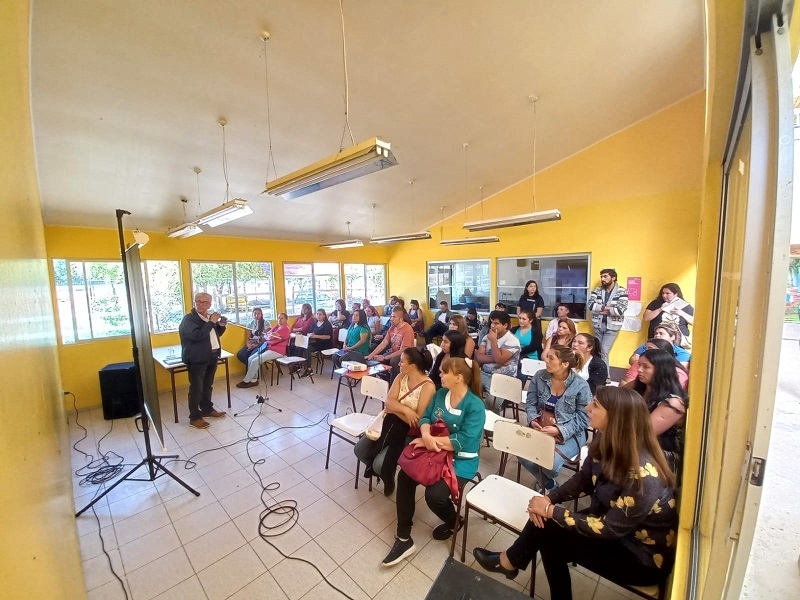 Director de escuela Matías Cousiño de Puente Alto rinde cuenta pública a la comunidad educativa