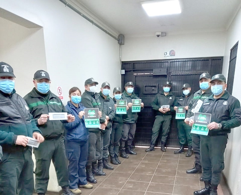 Competencia a nivel Nacional Gendarmería en el Maule está inscribiendo a sus mejores funcionarios, para certamen “El Orgullo de Ser Gendarme 2021”