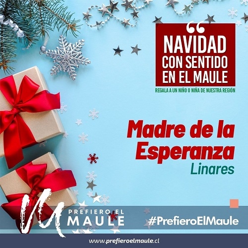 Prefiero el Maule invita a vivir una Navidad con Sentido regalando cariño a niños de nuestra región