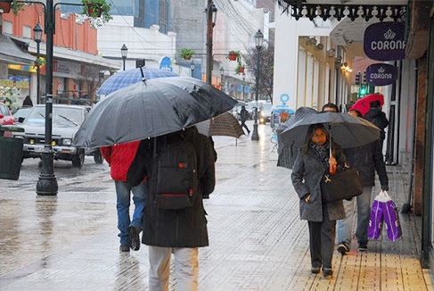 Agosto inicia con precipitaciones: sistema frontal afectará al centro sur del país     