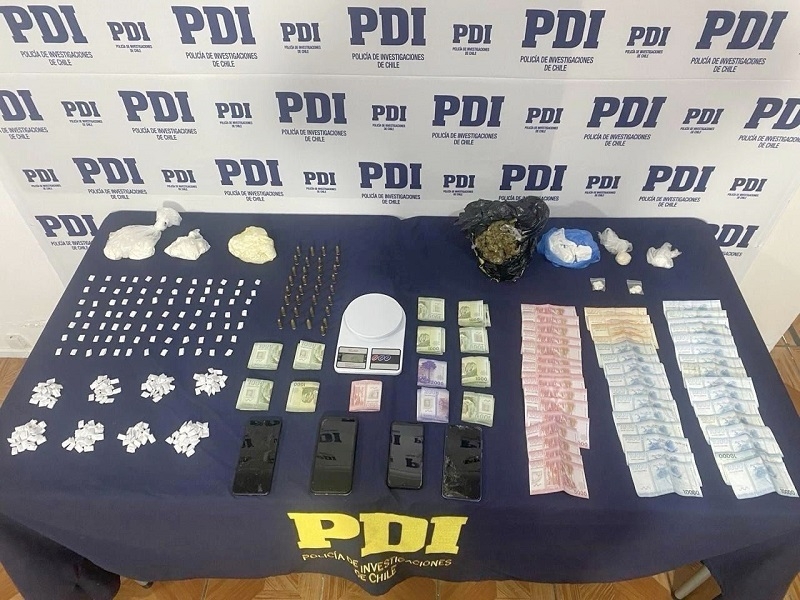 Prisión preventiva para 5 imputados tras ser desbaratada red de tráfico de drogas en Molina