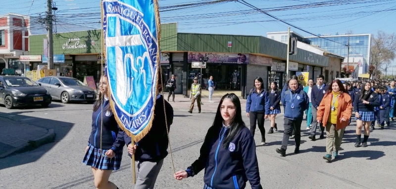 Liceo Bicentenario Colegio San Miguel Arcángel de Linares celebró 112 años