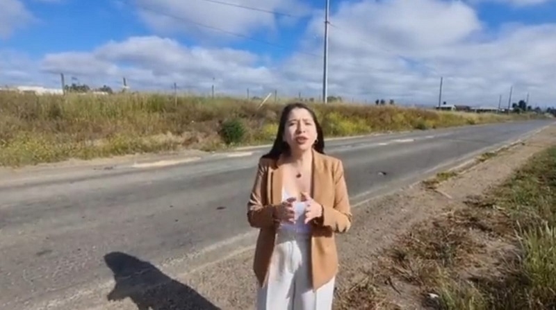 Diputada Veloso (RD) fiscaliza estado de la Ruta M-50 Chanco-Constitución