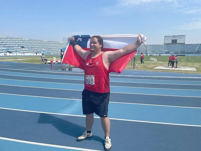 Camilo Reyes representará a Chile los Juegos Panamericanos Junior a disputarse en Cali